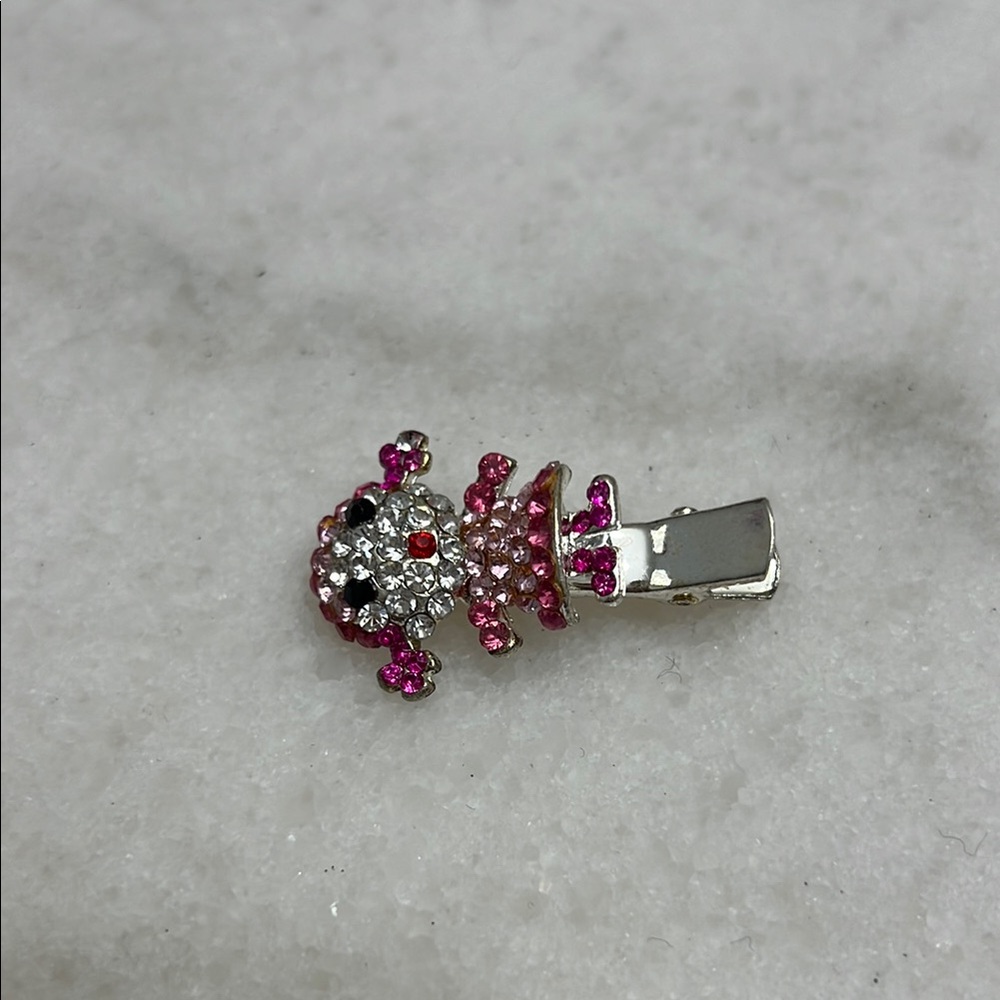 Little Girl Rhinestones Hair Clip